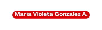 María Violeta González A